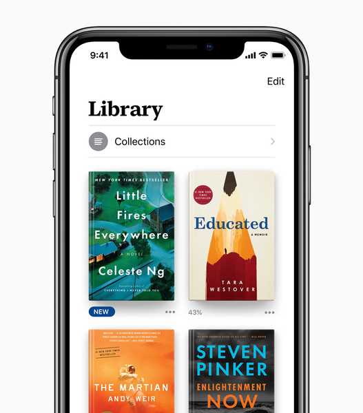 Apple Books i iOS 12 feirer lesingens verden
