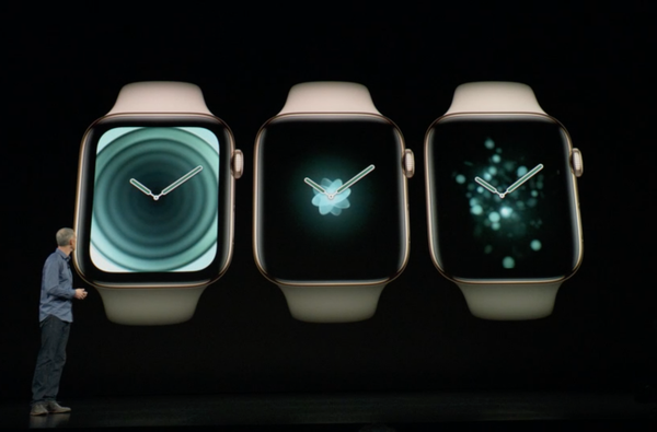 Apple introducerar Apple Watch Series 4, innehåller nya klockytor