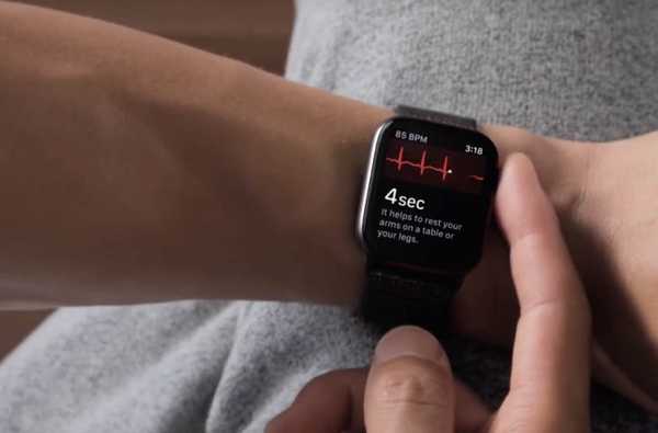 Apple arbetar enligt uppgift med att få stöd för Series 4 s exklusiva EKG-app till européer