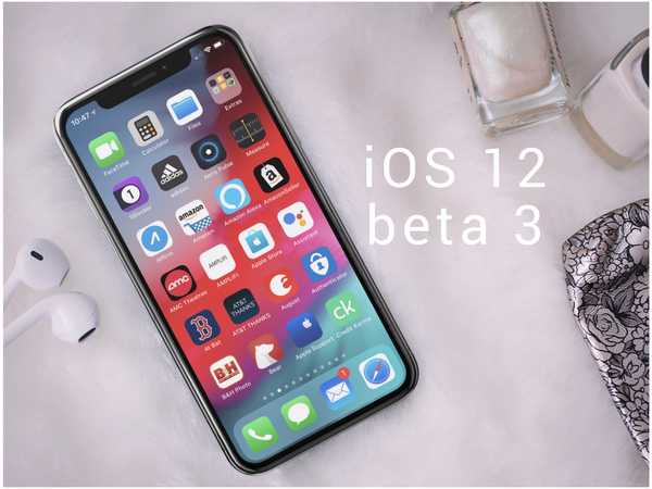 Apple lanserar iOS 12 beta 3 för att se vad som är nytt