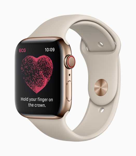 Apple will die EKG-Funktionalität der Apple Watch Series 4 nach Kanada bringen