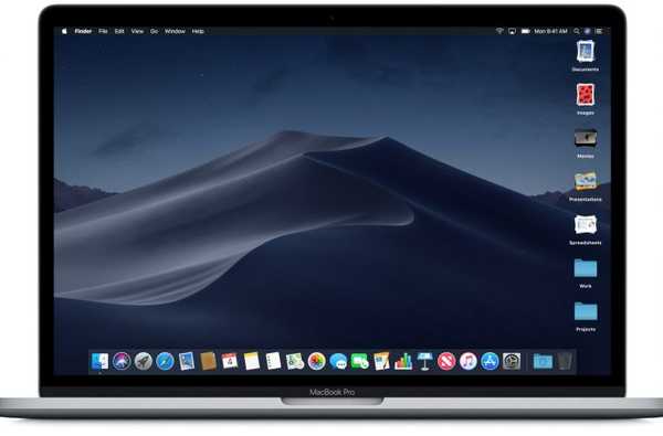 Apple semillas macOS Mojave 10.14.2 beta 2 para desarrolladores