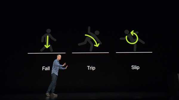 Il rilevamento delle cadute di Apple Watch Series 4 si attiva automaticamente se hai più di 65 anni