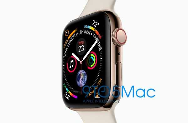 La fuga del Apple Watch Series 4 revela una pantalla más grande y una nueva pantalla