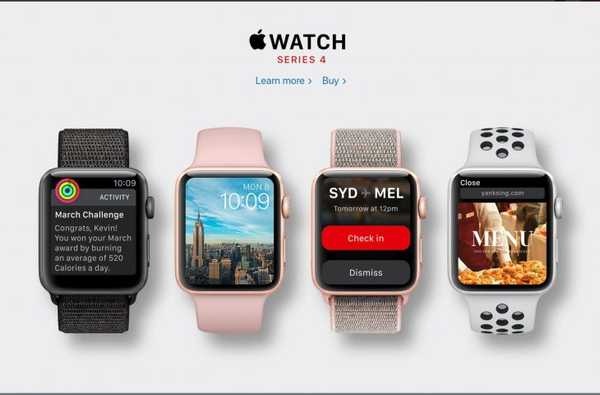 I modelli Apple Watch Series 4 mostrano come potrebbe essere un dispositivo indossabile 2018