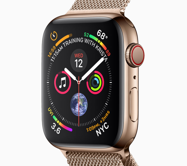 Specifiche tecniche di Apple Watch Series 4