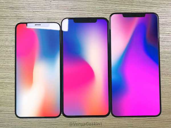 De aankomende handsets van Apple omarmen het iPhone X-ontwerp in 'S jaar'