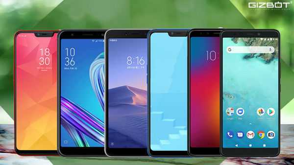 I migliori smartphone tascabili sotto Rs. 10.000 lanciati nel 2018