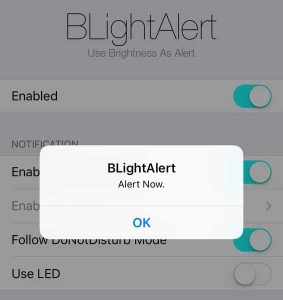 BLightAlert folosește luminozitatea ecranului iPhone-ului dvs. pentru a vă atrage atenția asupra notificărilor