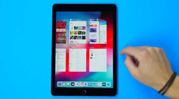Att öka iPad-produktiviteten med enfingerad appbyte och andra multitasking-gester