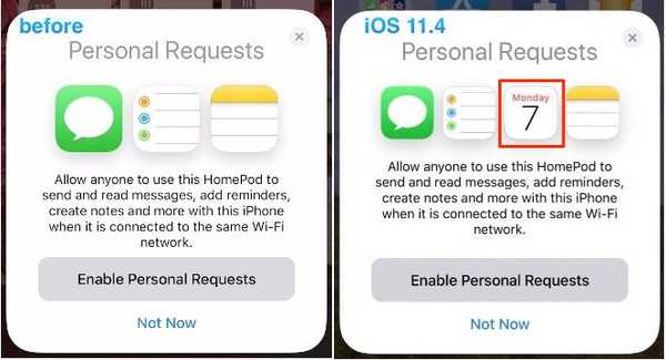 La prise en charge du calendrier peut arriver sur HomePod avec la mise à jour iOS 11.4