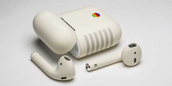 AirPods pintados sob encomenda com o visual clássico do Macintosh custam US $ 399