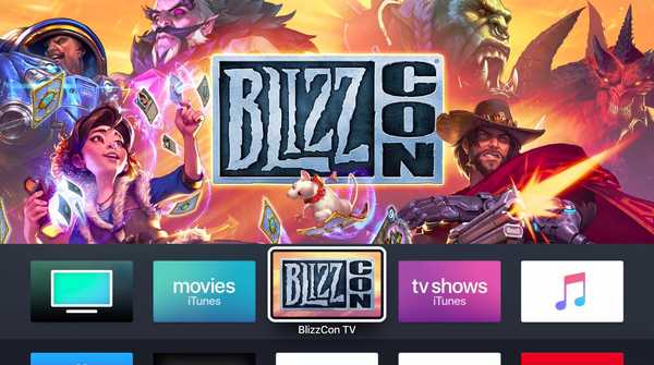Download de nieuwe BlizzCon TV-app van Blizzard om BlizzCon 2018 op uw Apple TV te streamen