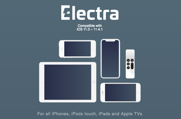 La actualización de Electra agrega el nuevo exploit v1ntex de tihmstar, brinda soporte para dispositivos A7, A8