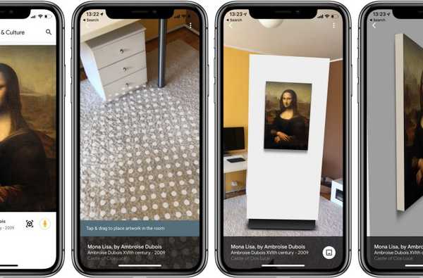 Erkunden Sie Bilder in Originalgröße in Augmented Reality über die Google Arts & Culture-App