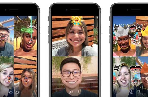 Facebook ruller ut multiplayer-videochat forsterket reality-spill på Messenger
