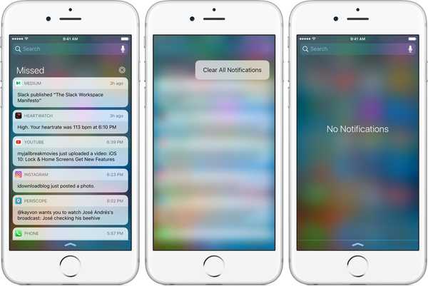 Till sist! iOS 12 låter dig rensa alla aviseringar med en knapptryckning, ingen 3D Touch krävs