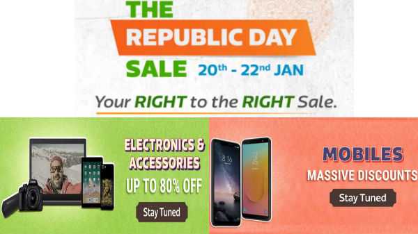 Flipkart Republic Day Sale (20. til 22. januar) Forhåndsvis tilbud på smarttelefoner, elektronikk og mer