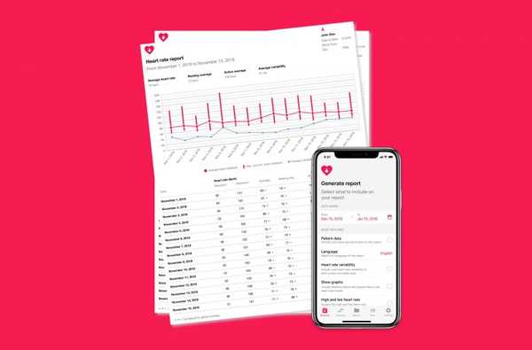 Gere relatórios em PDF detalhados sobre a saúde do seu coração com o aplicativo Heart Reports