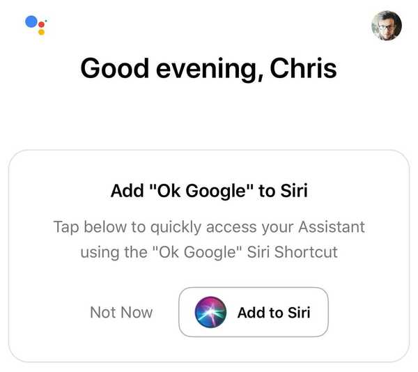 Google Assistant unterstützt jetzt Siri Shortcuts
