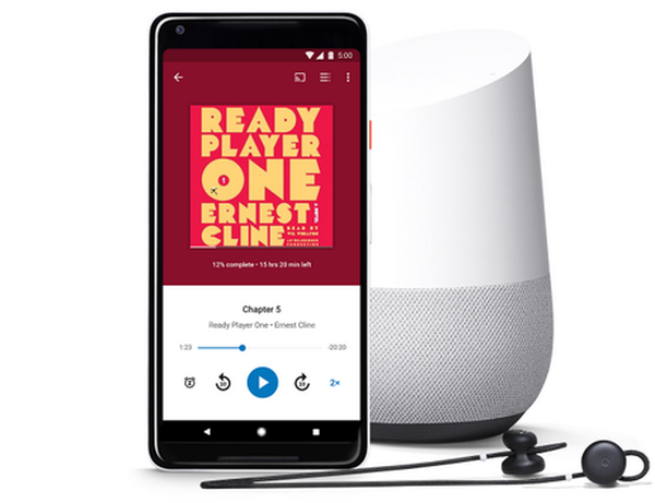 O Google agora está vendendo audiolivros na Play Store, disponível também no iOS