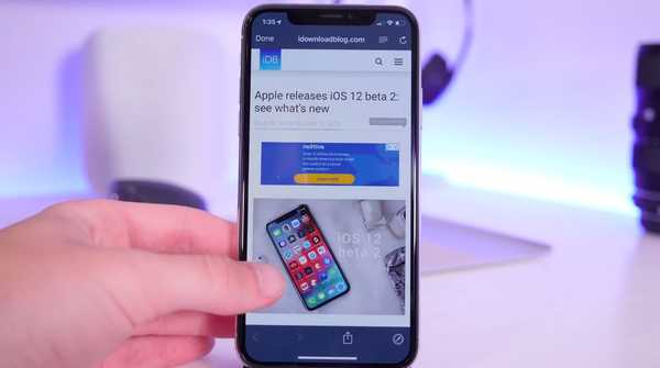 Tutorial de video práctico sobre todas las nuevas características y cambios en iOS 12 beta 2