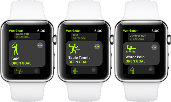 Slik legger du til spesialiserte aktiviteter i Workout-appen din