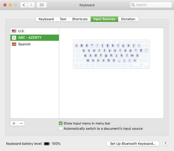 Como alterar o layout do teclado no Mac