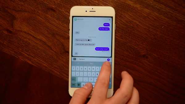 Hvordan kopiere en SMS, MMS eller iMessage på iPhone og iPad