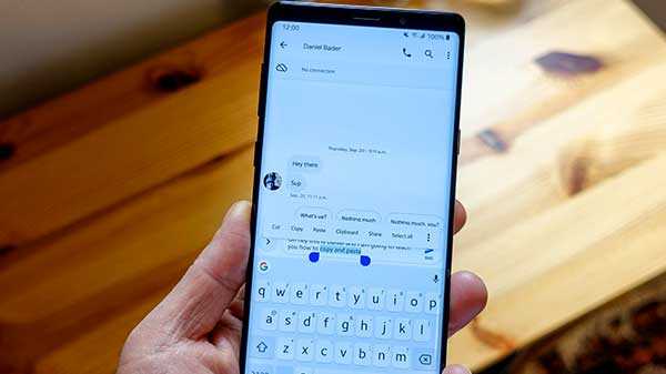 Cara menyalin teks dari gambar di perangkat Android Anda