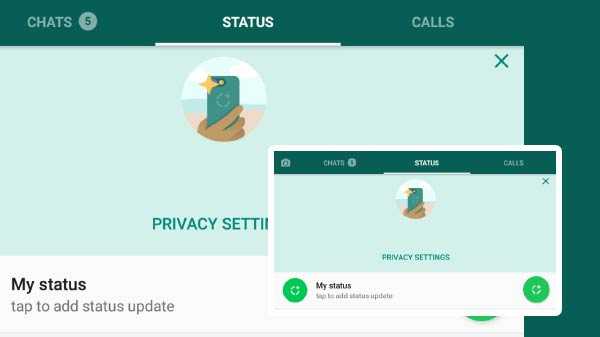 Como salvar o Whatsapp Status sem capturar imagens