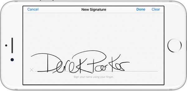 Cum să semnați documentele PDF pe iPhone și iPad