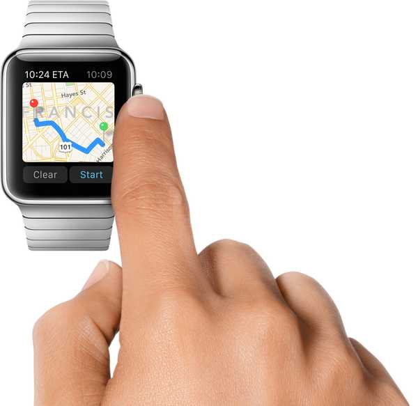 Slik slutter du å se kart når du bruker Apple Watch-instruksjoner i watchOS 5