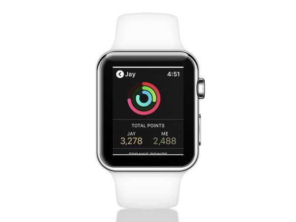 Verwendung von Apple Watch-Aktivitätenwettbewerben und Gewinnen von Preisen