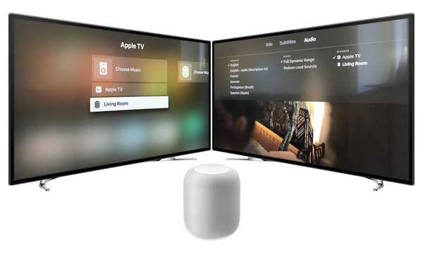 Uw HomePod gebruiken met uw Apple TV
