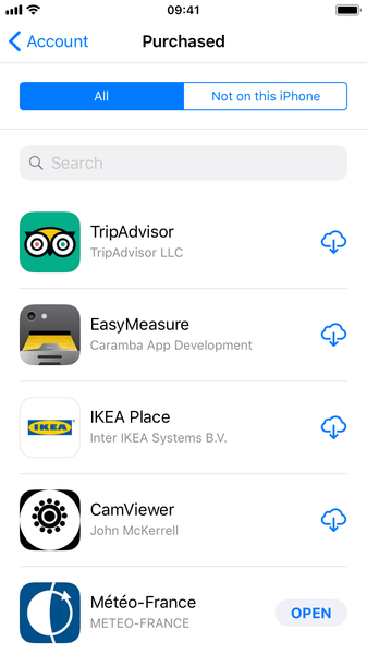 Cara melihat riwayat unduhan Anda di App Store