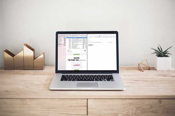 Cum să lucrați cu Mail în Split View pe Mac