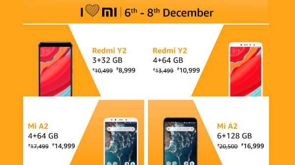 'I Love Mi Sale' bei Amazon (6. bis 8. Dezember) Profitieren Sie von Sonderrabatten für Mi-Smartphones