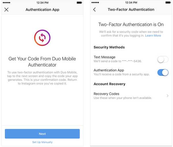 Instagram lägger till verifierings- och autentiseringsverktyg med säkerhet i åtanke