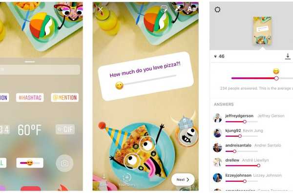 Il nuovo Emoji Slider di Instagram ti consente di scegliere quanto ti piace o non ti piace qualcosa