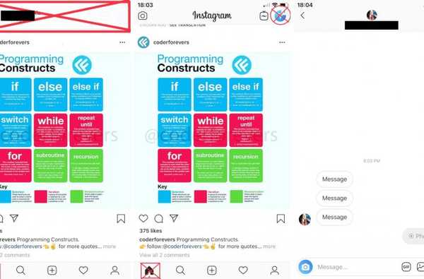 InstaNotifyFilter masque les notifications externes dans l'application depuis Instagram