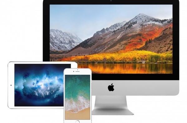 Sfondi per iOS 11, macOS High Sierra, iMac Pro del WWDC 2017
