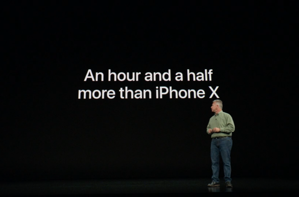 iPhone Xs und iPhone Xs Max verbessern die Akkulaufzeit