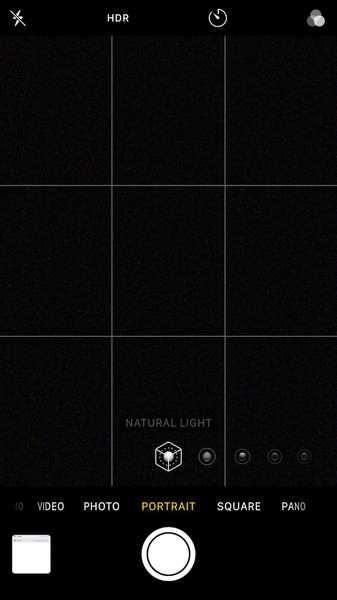 LightsOn ativa o modo de iluminação retrato no iPhone 7 Plus