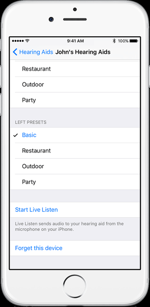 Fonction d'écoute en direct à venir sur AirPods dans iOS 12