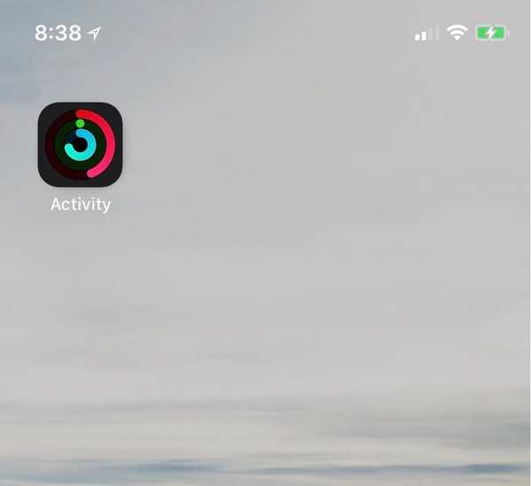 LiveRings menjiwai ikon aplikasi Aktivitas Anda dengan kemajuan waktu nyata