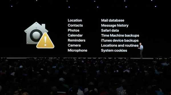 macOS Mojave maakt het moeilijker voor gegevensbedrijven om u te volgen