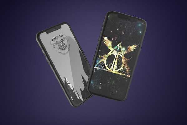 Fonds d'écran Minimal Harry Potter pour iPhone