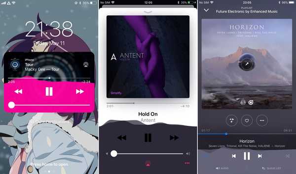 MitsuhaXI menghadirkan visualisator audio ke perangkat iOS 11 yang sudah di-jailbreak