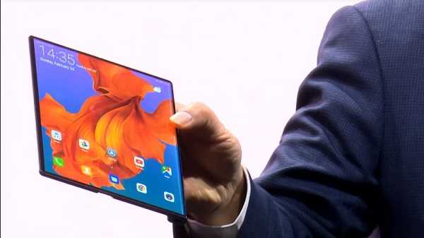 MWC 2019 Huawei anuncia smartphone matador de tablet Mate X Foldable por US $ 2.600